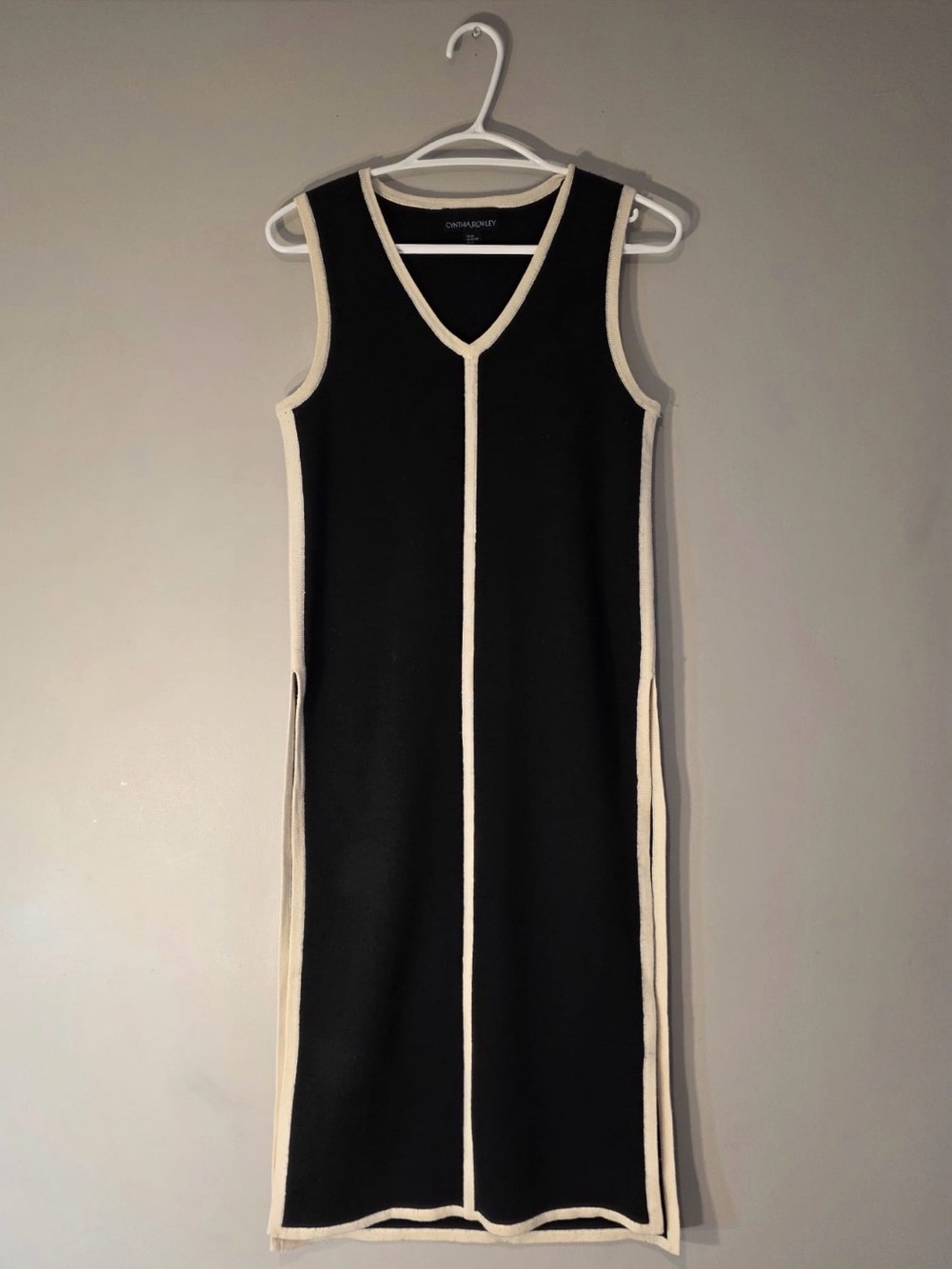 Revolve CYNTHIA ROWLEY Merino Wool-Blend Riviera Maxi Dress XS - Picture 2 of 11